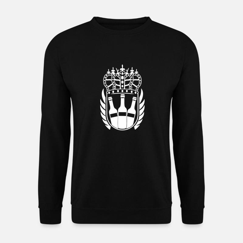 bier wappen - Unisex Pullover - Schwarz