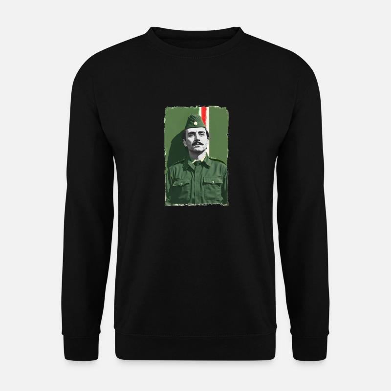Dudajew Schatten der Flagge - Unisex Pullover - Schwarz