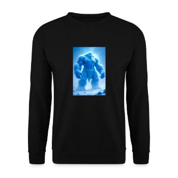 Jötunn Uralte Riesen gegen Götter im nordischen Mythos - Unisex Pullover - Schwarz - Vorne - Alina (178cm) & Michal (187cm)