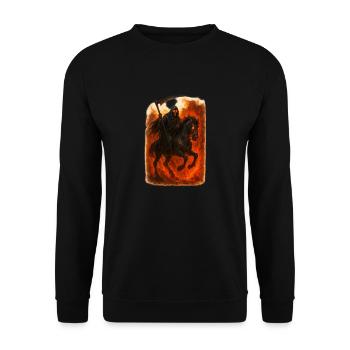 Tod - Unisex Pullover - Schwarz - Vorne - Alina (178cm) & Michal (187cm)