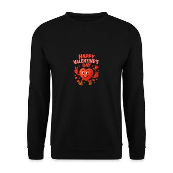 ChatGPT Image May 17, 2025 09 12 56 - Unisex Sweatshirt - black - Front - Alina (178cm) & Michal (187cm)