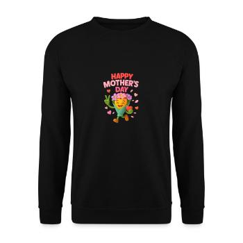 ChatGPT Image May 17, 2025 09 21 42 - Unisex Sweatshirt - black - Front - Alina (178cm) & Michal (187cm)