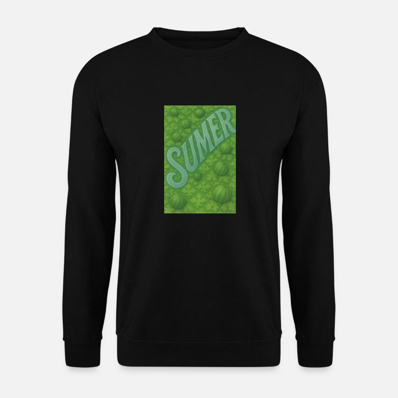Sommer - Unisex Pullover - Schwarz