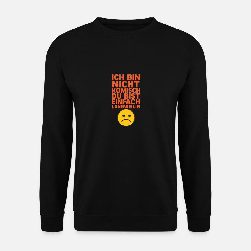 Design - Unisex Pullover - Schwarz