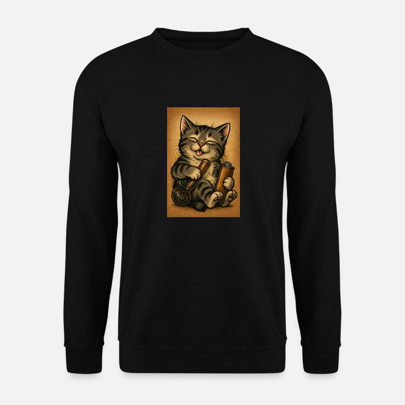 High Kitty Vibes - Unisex Pullover - Schwarz