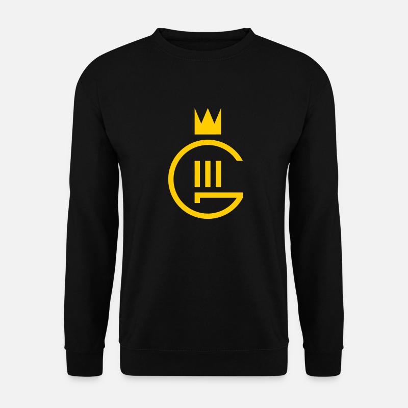Gustaf III monogram - Unisex Sweatshirt - black