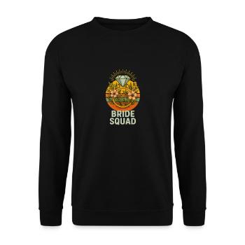 Bride – I'm Getting Married! - Unisex Pullover - Schwarz - Vorne - Alina (178cm) & Michal (187cm)