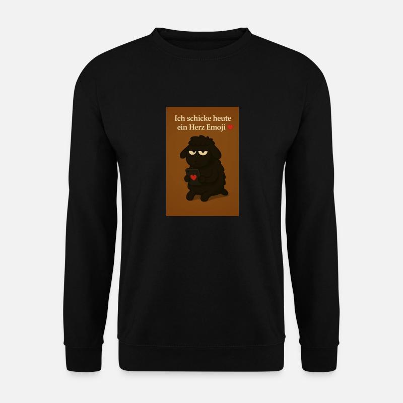 Muffel Schaf Tiktok - Unisex Pullover - Schwarz