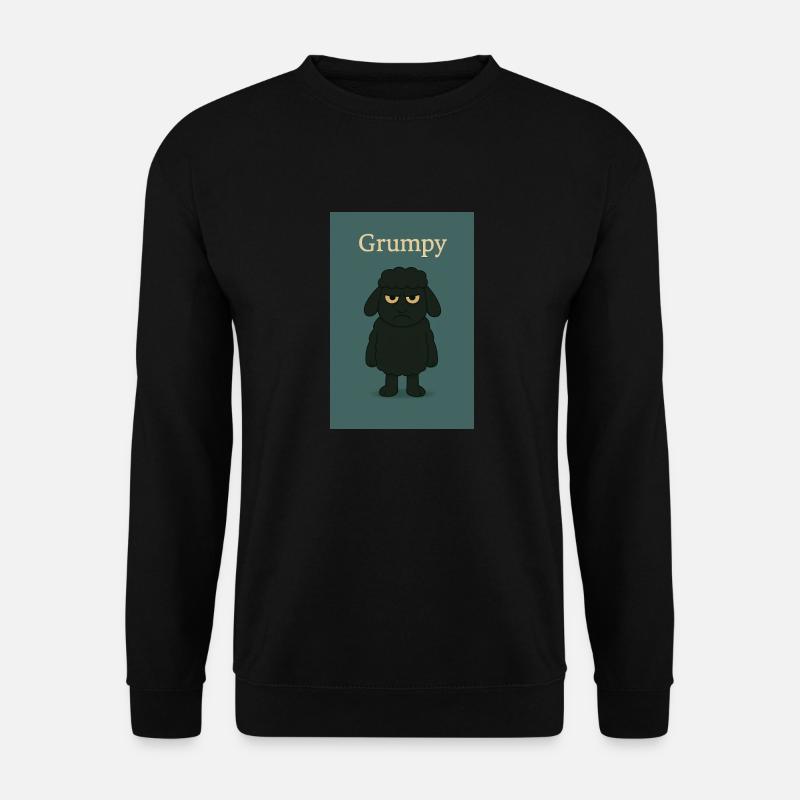 Grumpy - Unisex Sweatshirt - black