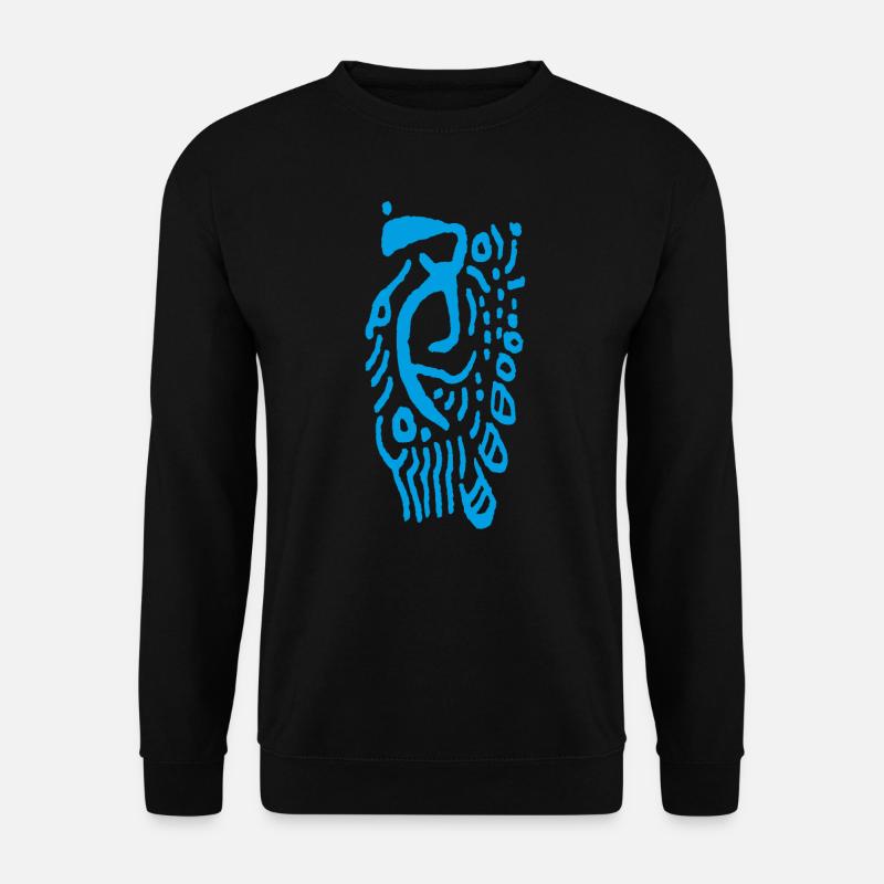 Wikinger Tribal - Unisex Pullover - Schwarz