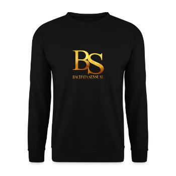 Bachata Sensual - Bachata Dance Shirt - Unisex Sweatshirt - black - Front - Alina (178cm) & Michal (187cm)