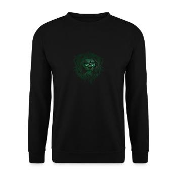 Afrikanische Union - Unisex Pullover - Schwarz - Vorne - Alina (178cm) & Michal (187cm)