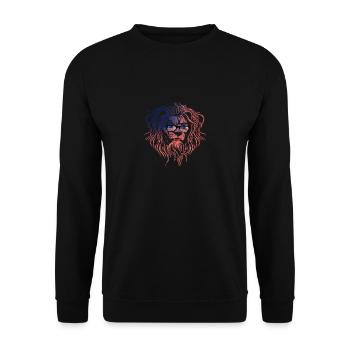 États-Unis - Sweat-shirt Unisexe - noir - Devant - Alina (178cm) & Michal (187cm)