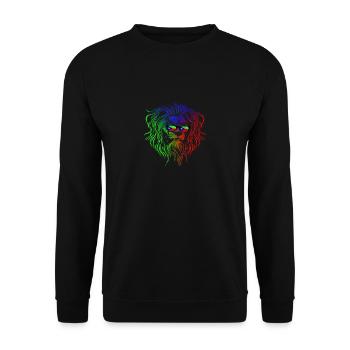Baloutchistan - Sweat-shirt Unisexe - noir - Devant - Alina (178cm) & Michal (187cm)