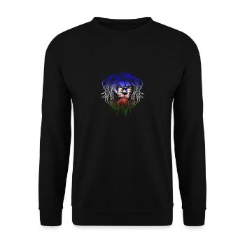 Batwa - Unisex Pullover - Schwarz - Vorne - Alina (178cm) & Michal (187cm)