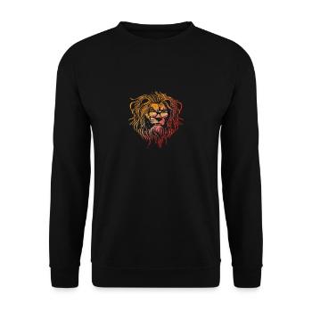 Bhutan - Unisex Sweatshirt - black - Front - Alina (178cm) & Michal (187cm)