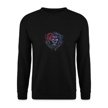 Britisches Territorium im Indischen Ozean - Unisex Pullover - Schwarz - Vorne - Alina (178cm) & Michal (187cm)