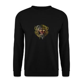 Brunei - Unisex Sweatshirt - black - Front - Alina (178cm) & Michal (187cm)