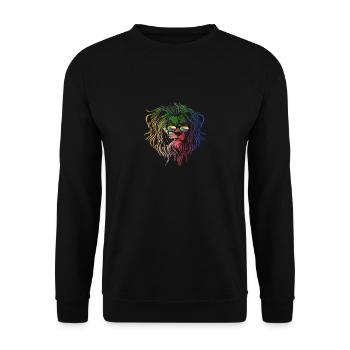 Comoros - Unisex Sweatshirt - black - Front - Alina (178cm) & Michal (187cm)