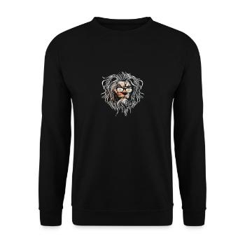 Zypern - Unisex Pullover - Schwarz - Vorne - Alina (178cm) & Michal (187cm)