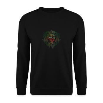 Dominica - Unisex Sweatshirt - black - Front - Alina (178cm) & Michal (187cm)
