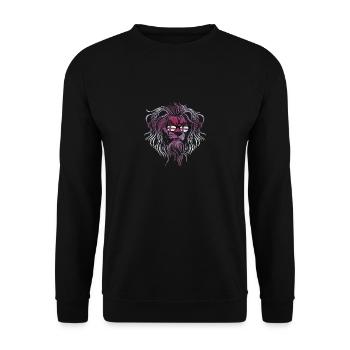 Faroe Islands - Unisex Sweatshirt - black - Front - Alina (178cm) & Michal (187cm)