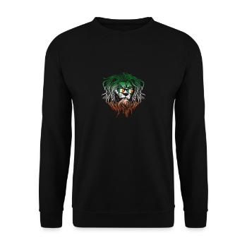 Irlande - Sweat-shirt Unisexe - noir - Devant - Alina (178cm) & Michal (187cm)