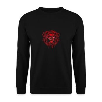 Isle Of Man - Unisex Sweatshirt - black - Front - Alina (178cm) & Michal (187cm)