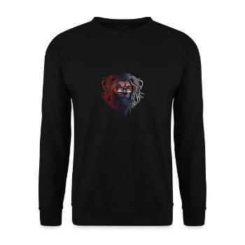 Serbia - Unisex Sweatshirt - black - Front - Alina (178cm) & Michal (187cm)