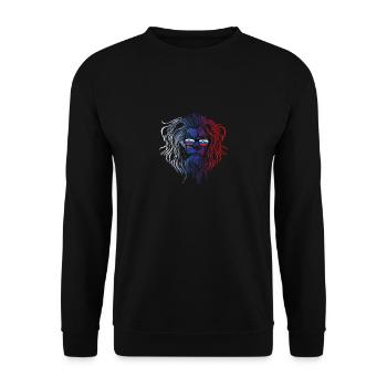 Slovenia - Unisex Sweatshirt - black - Front - Alina (178cm) & Michal (187cm)