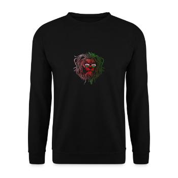 Wales - Unisex Sweatshirt - black - Front - Alina (178cm) & Michal (187cm)