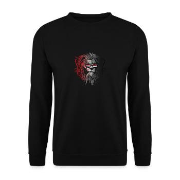 Syria - Unisex Sweatshirt - black - Front - Alina (178cm) & Michal (187cm)
