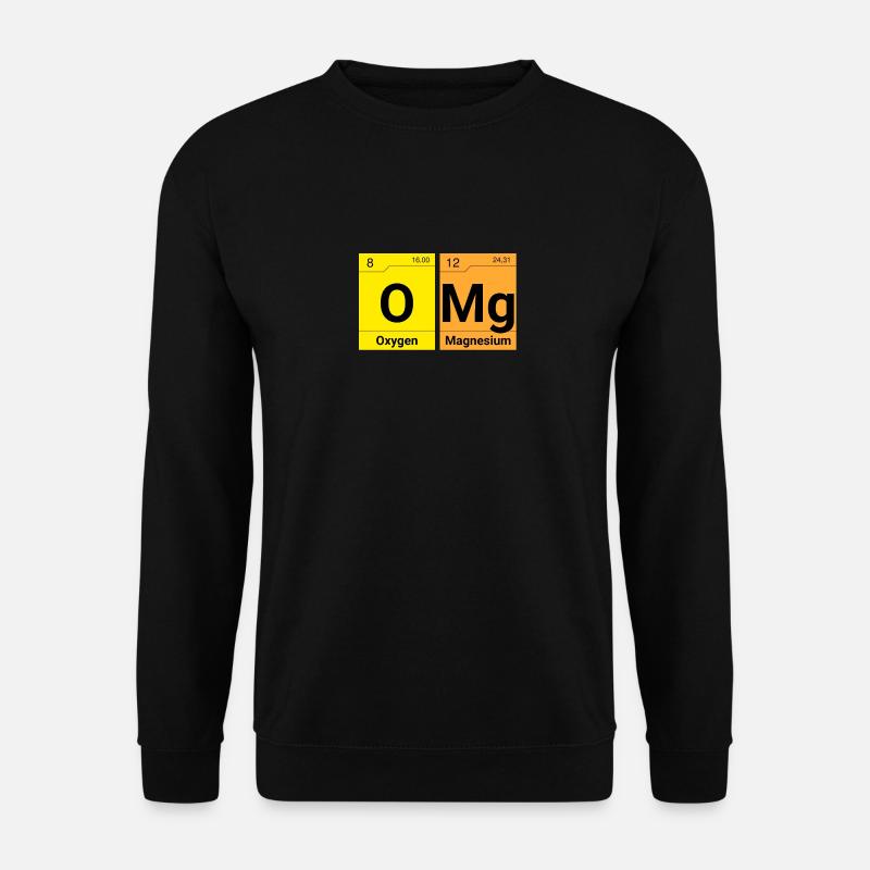 OMG Éléments chimiques - Sweat-shirt Unisexe - noir