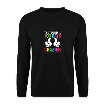Middle School Teachers - Unisex Sweatshirt - black - Front - Alina (178cm) & Michal (187cm)