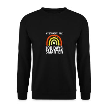 Middle School Teachers - Unisex Sweatshirt - black - Front - Alina (178cm) & Michal (187cm)