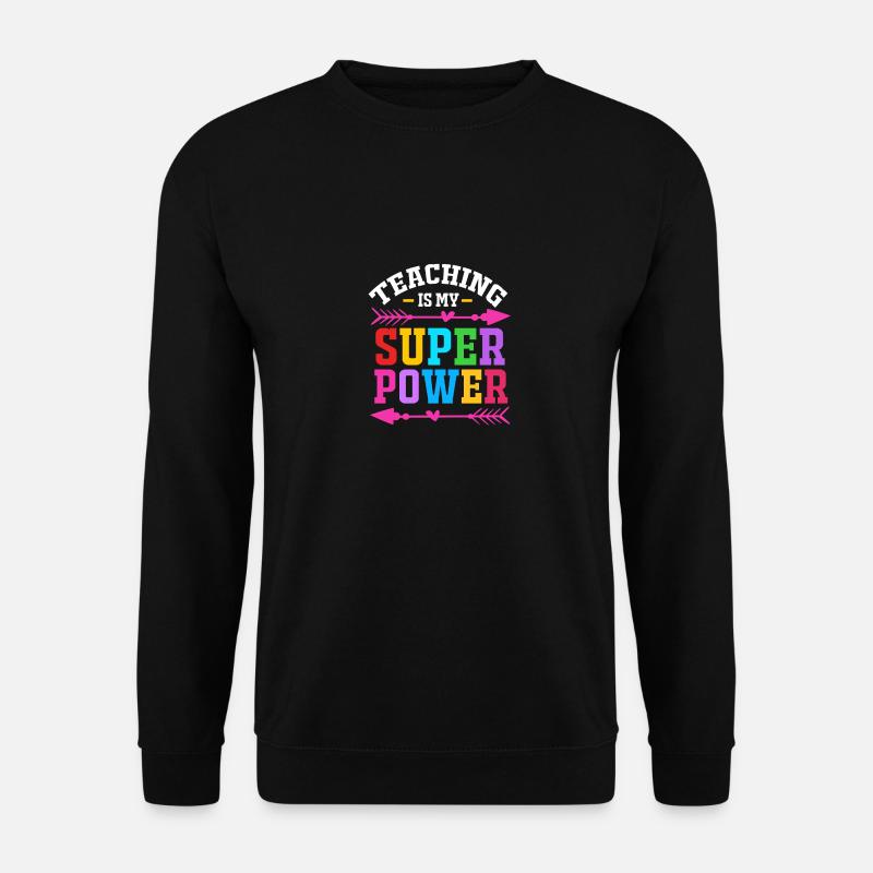 Lehrer der Mittelstufe - Unisex Pullover - Schwarz