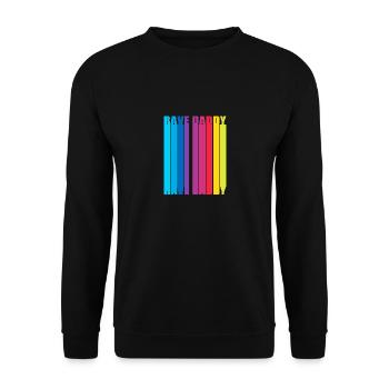 Rave Raver Musique techno Techno basse Table de mixage - Sweat-shirt Unisexe - noir - Devant - Alina (178cm) & Michal (187cm)