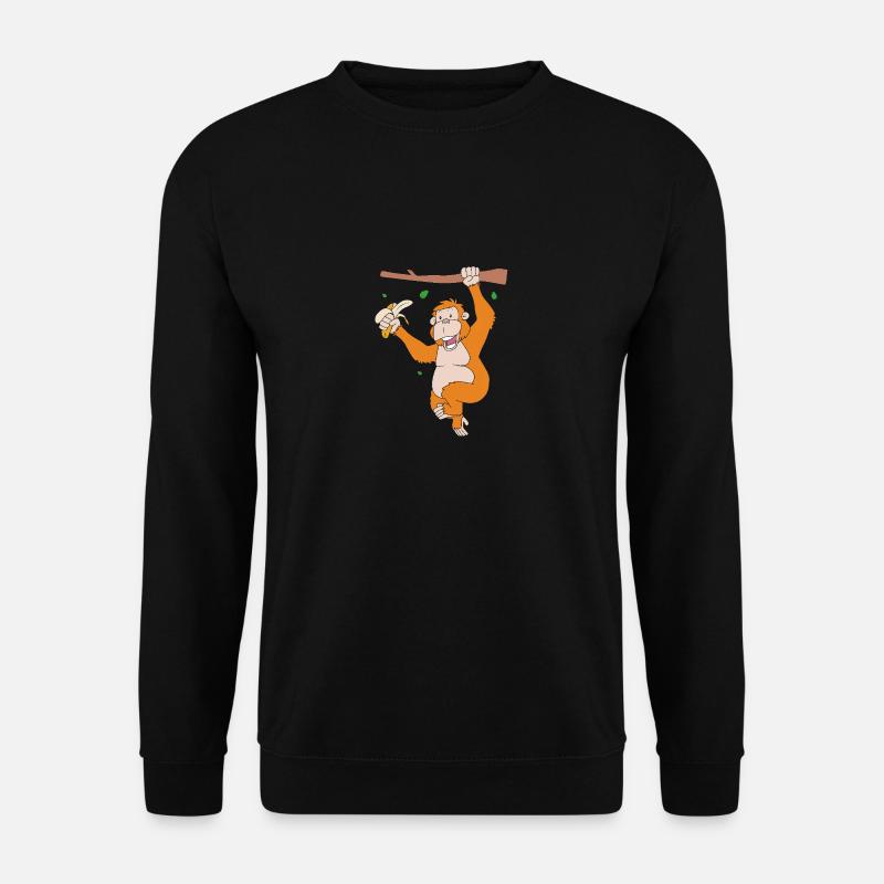 Orangutan - Unisex Sweatshirt - black