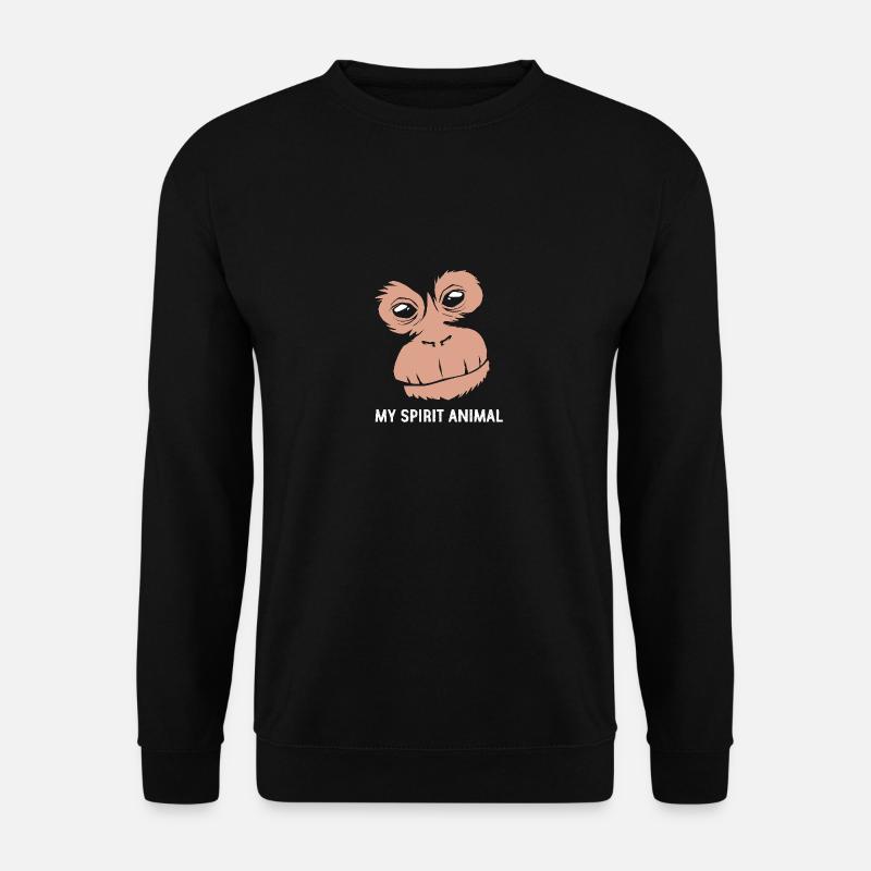 Orangutan - Unisex Sweatshirt - black