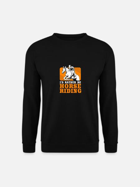 Saut d’obstacles Saut d’obstacles - Sweat-shirt Unisexe - noir