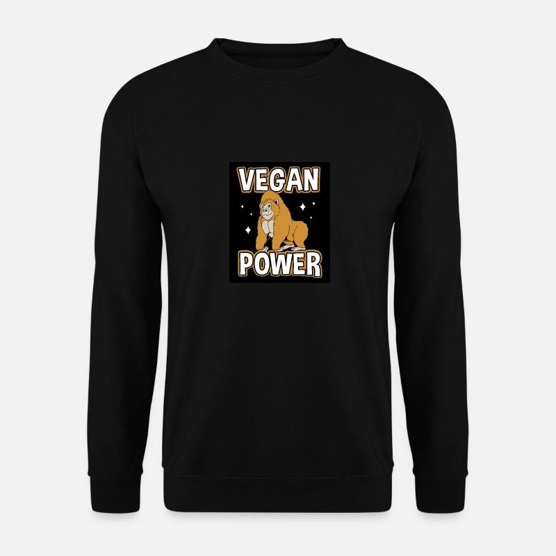 Gorilla - Unisex Pullover - Schwarz