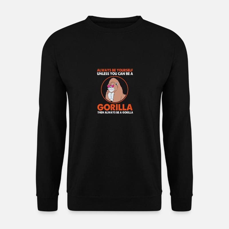 Gorilla - Unisex Sweatshirt - black