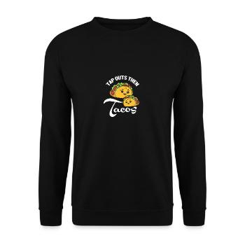 Jiu Jitsu Autodéfense - Sweat-shirt Unisexe - noir - Devant - Alina (178cm) & Michal (187cm)