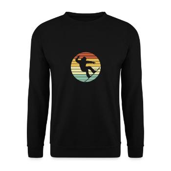 Snowboard Snowboard Vacances snowboard Snowboarders - Sweat-shirt Unisexe - noir - Devant - Alina (178cm) & Michal (187cm)