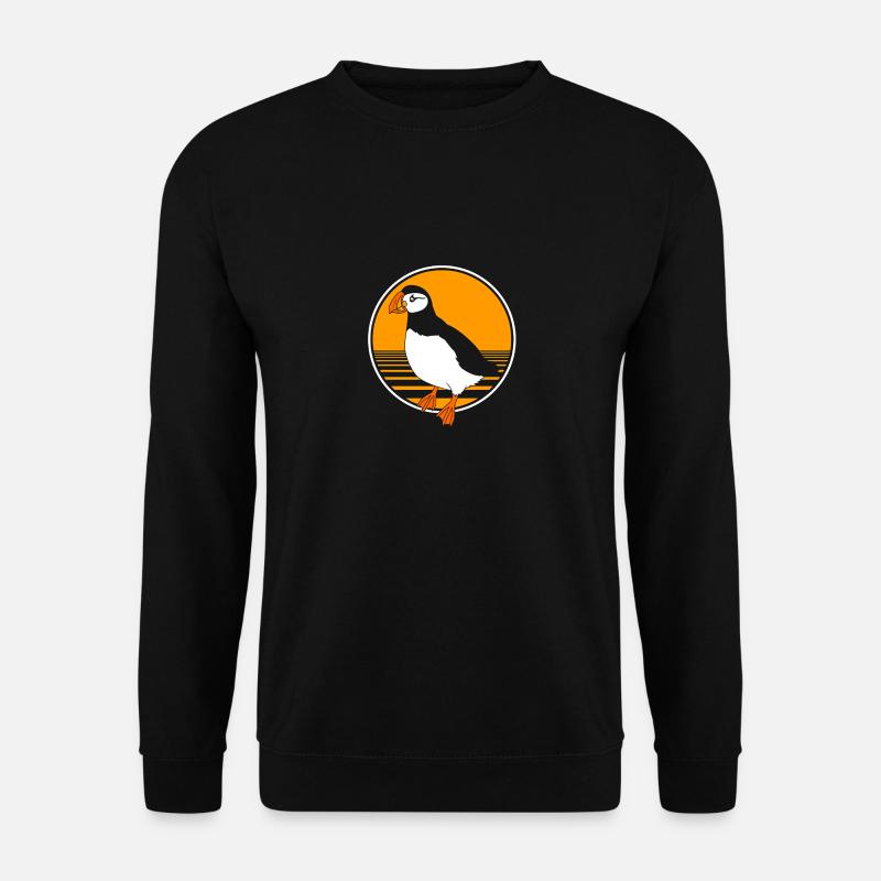 Macareux Papageientaucher - Sweat-shirt Unisexe - noir