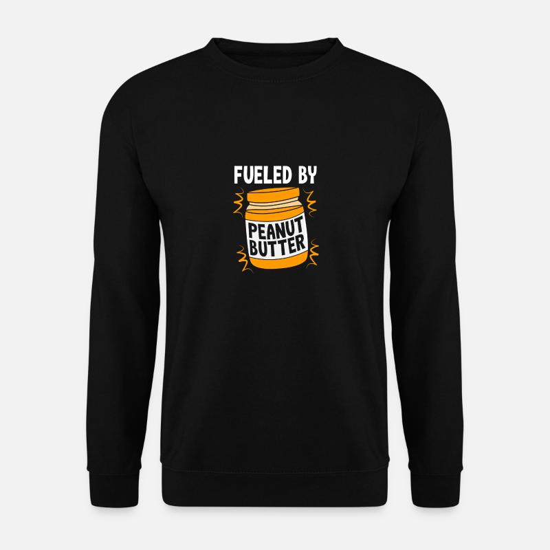 Peanut butter - Unisex Sweatshirt - black