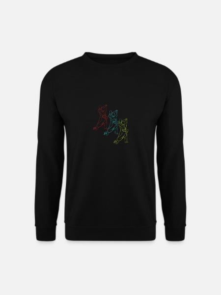 Walzer Paartanz - Unisex Pullover - Schwarz