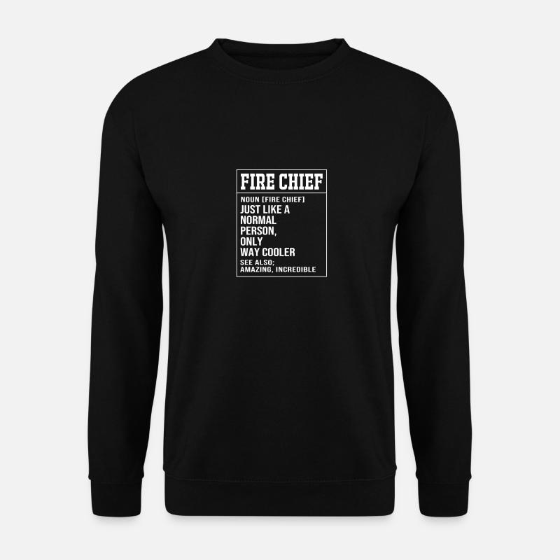 Feuerwehrmann Kind - Unisex Pullover - Schwarz