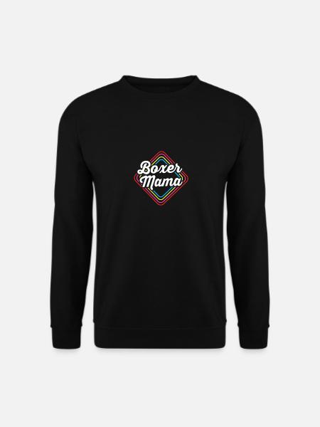 Boxer Dog - Unisex Sweatshirt - black