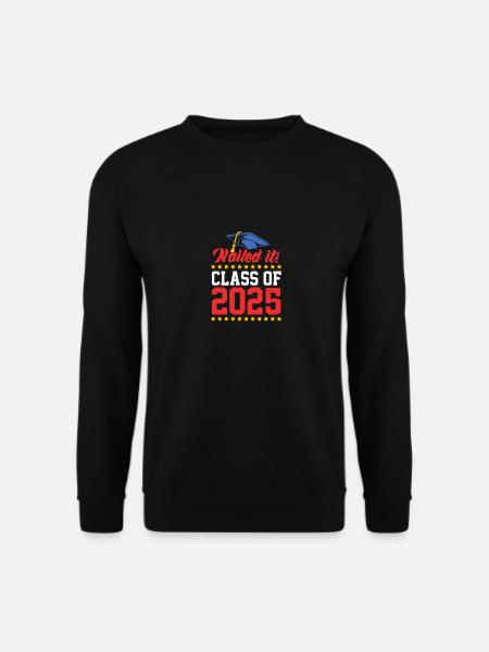Klasse von 2025 Abi Abiturient Abitur 2025 - Unisex Pullover - Schwarz